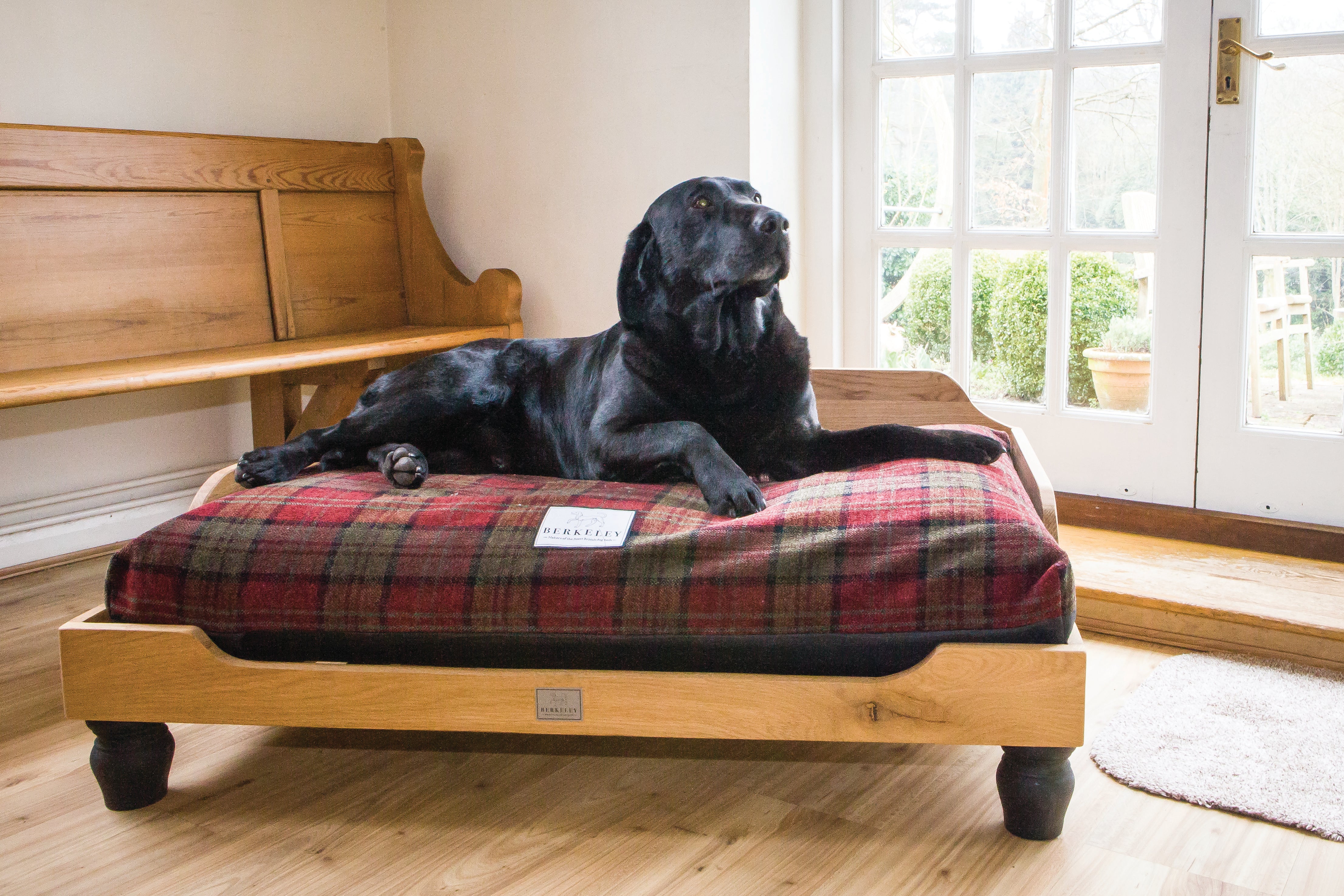 Luxury Oak Dog Bed by Berkeley