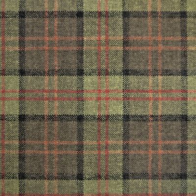 Luxury Dog Bed Tartan Fabric Covers in green