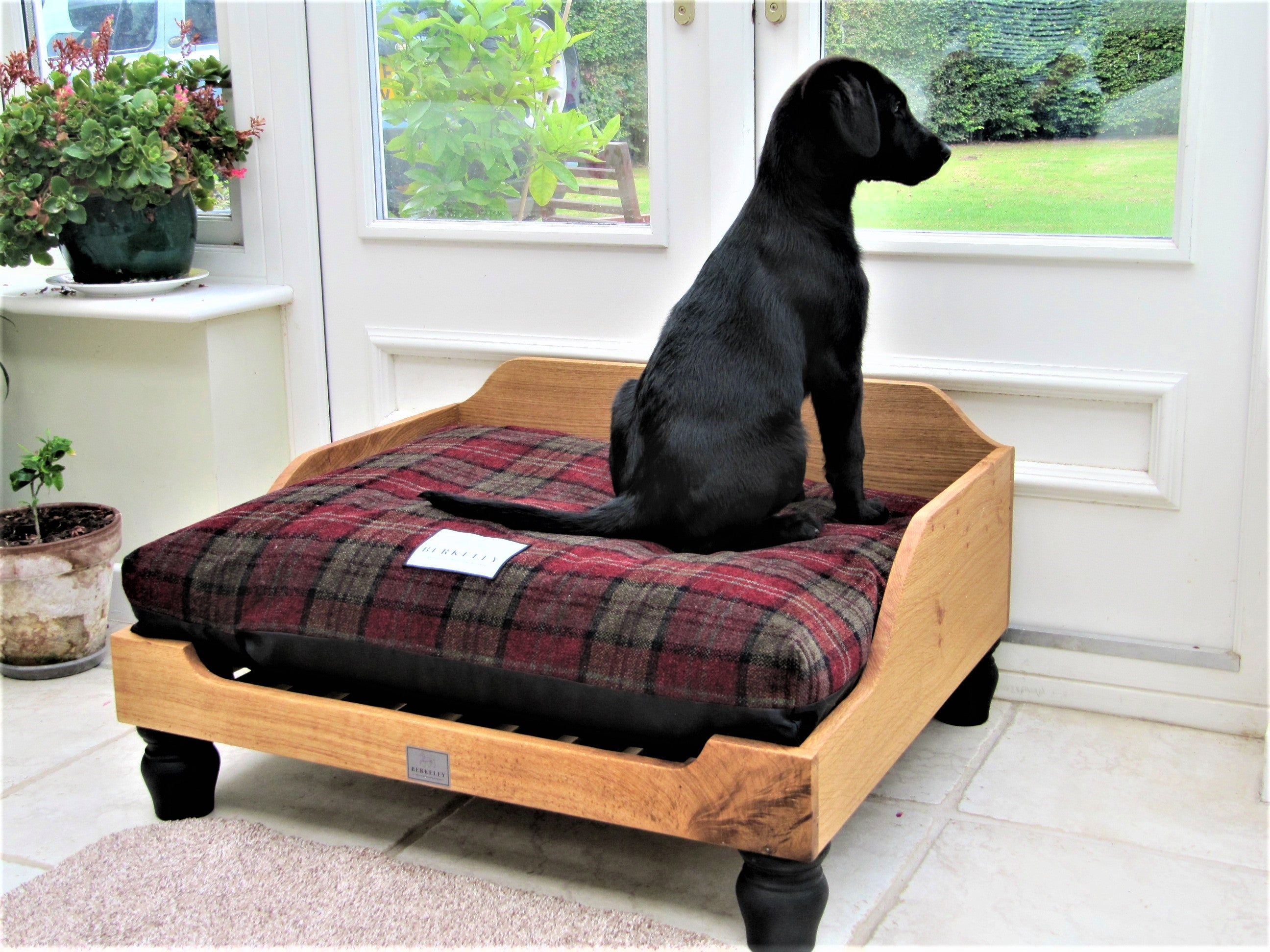 Wood Dog Bed by Berkeley