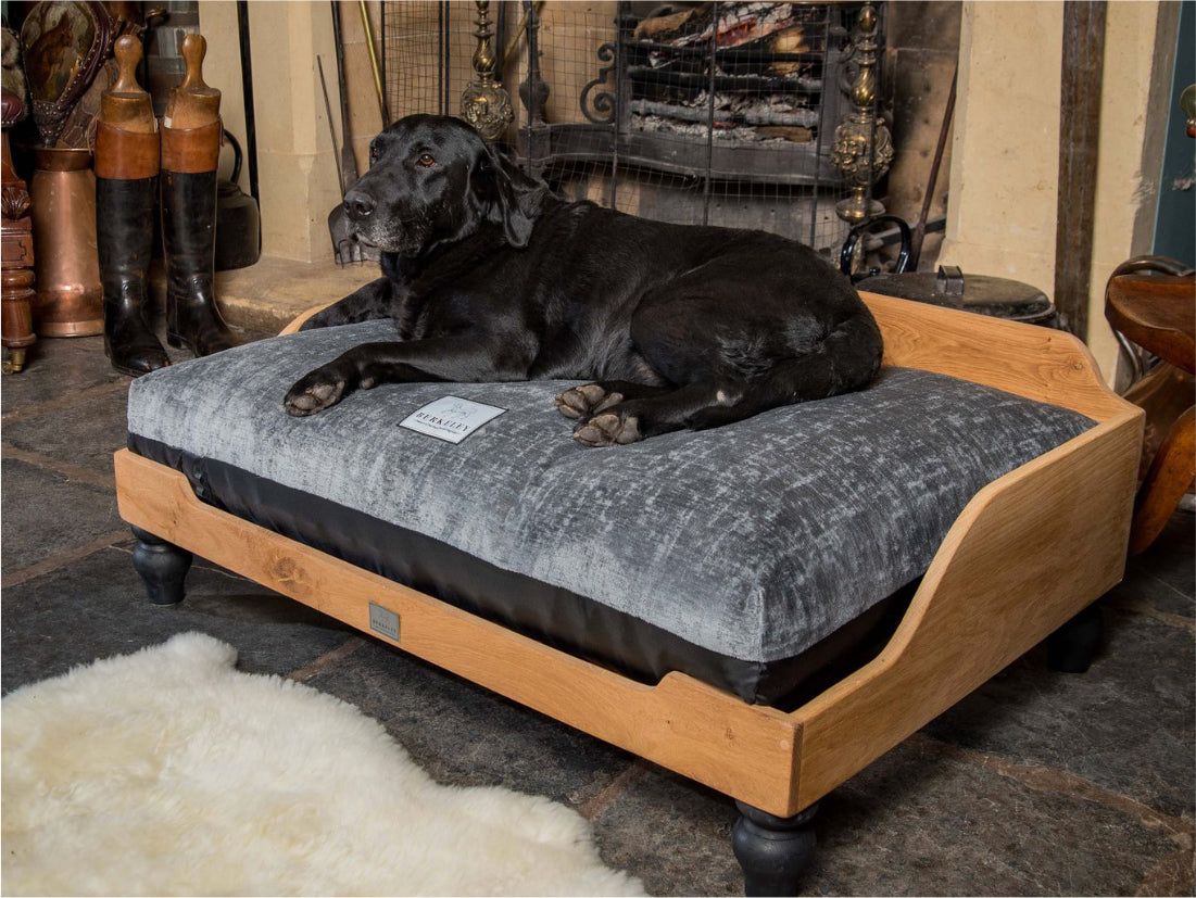 Luxury Velvet Dog Bed Covers - Handmade by Berkeley UK